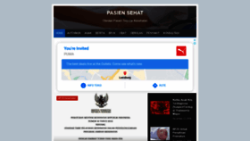 What Pasiensehat.com website looked like in 2021 (3 years ago)