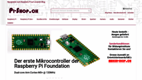 What Pi-shop.ch website looked like in 2021 (3 years ago)