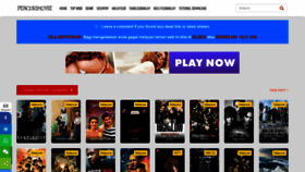 What Pencurimovies.me website looked like in 2021 (3 years ago)