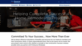 What Prosourcewholesale.com website looked like in 2021 (4 years ago)