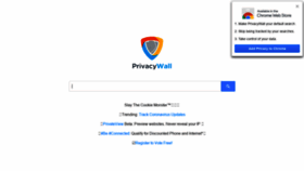 What Privacywall.org website looked like in 2021 (3 years ago)
