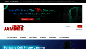 What Perfectjammer.com website looked like in 2021 (3 years ago)
