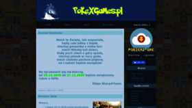 What Pokexgames.pl website looked like in 2021 (3 years ago)