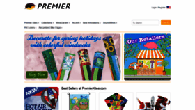 What Premierkites.com website looked like in 2021 (3 years ago)