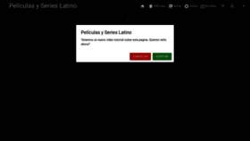 What Peliseries.live website looked like in 2021 (4 years ago)