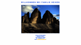 What Peter-heiken.de website looked like in 2021 (4 years ago)