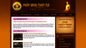 What Phapdangthientue.com website looked like in 2021 (3 years ago)