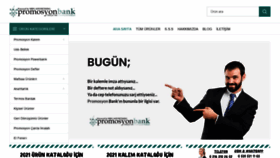 What Promosyonbank.com website looked like in 2021 (3 years ago)