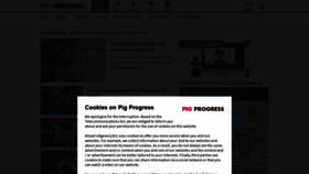 What Pigprogress.net website looked like in 2021 (3 years ago)