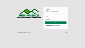 What Portal.profriends.com website looked like in 2021 (3 years ago)