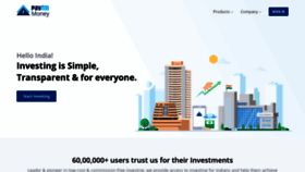 What Paytmmoney.com website looked like in 2021 (3 years ago)
