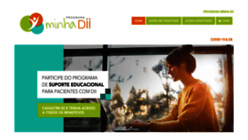What Programaminhadii.com.br website looked like in 2021 (3 years ago)
