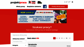 What Projektpraca.eu website looked like in 2021 (3 years ago)