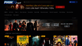 What Phimgiz.net website looked like in 2021 (4 years ago)