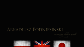 What Podniesinski.pl website looked like in 2021 (3 years ago)