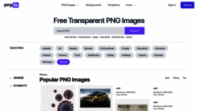 What Pngfe.com website looked like in 2021 (3 years ago)