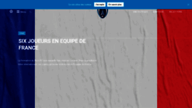 What Parisfc.fr website looked like in 2021 (3 years ago)
