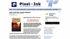 What Pixelofink.com website looked like in 2021 (3 years ago)