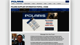 What Polarissuppliers.com website looked like in 2021 (3 years ago)