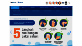 What Peruri.co.id website looked like in 2021 (3 years ago)