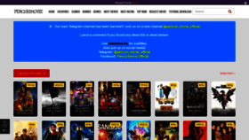What Pencurimovie.today website looked like in 2021 (3 years ago)