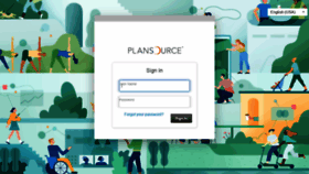 What Plansource.ultipro.com website looked like in 2021 (3 years ago)