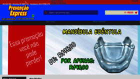 What Prevencaoexpress.com.br website looked like in 2021 (3 years ago)