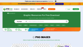 What Pngtree.com website looked like in 2021 (3 years ago)