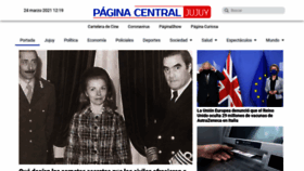 What Paginacentral.com.ar website looked like in 2021 (3 years ago)