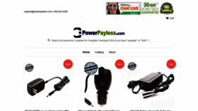 What Powerpayless.com website looked like in 2021 (3 years ago)