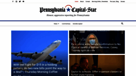 What Penncapital-star.com website looked like in 2021 (3 years ago)