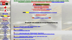 What Profesionalespcm.org website looked like in 2021 (3 years ago)