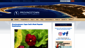 What Ptownchamber.com website looked like in 2021 (3 years ago)
