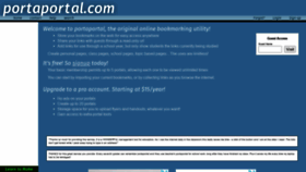 What Portaportal.com website looked like in 2021 (3 years ago)