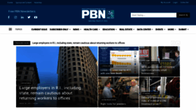 What Pbn.com website looked like in 2021 (3 years ago)