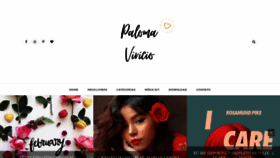 What Palomaviricio.com.br website looked like in 2021 (3 years ago)
