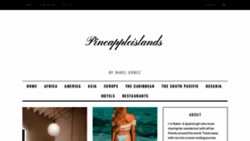 What Pineappleislands.com website looked like in 2021 (3 years ago)