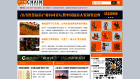 What Pinchain.com website looked like in 2021 (3 years ago)