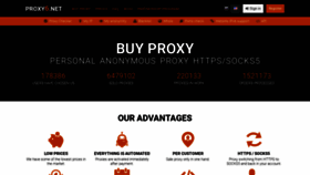 What Proxy6.net website looked like in 2021 (3 years ago)