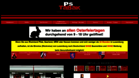 What Ps-tabak.lu website looked like in 2021 (3 years ago)