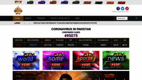 What Ptv.com.pk website looked like in 2021 (3 years ago)