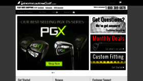 What Pinemeadowgolf.com website looked like in 2021 (3 years ago)
