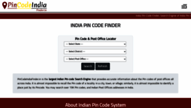 What Pincodeindiafinder.in website looked like in 2021 (3 years ago)