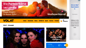 What Partypeople.at website looked like in 2021 (3 years ago)