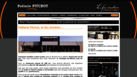 What Poeleriepitchot.be website looked like in 2021 (3 years ago)