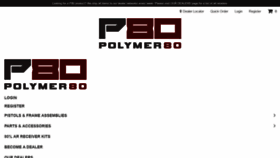 What Polymer80.com website looked like in 2021 (3 years ago)