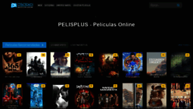 What Pelisplus.blog website looked like in 2021 (3 years ago)