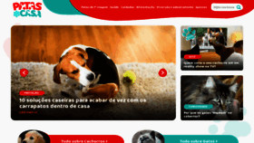 What Patasdacasa.com.br website looked like in 2021 (3 years ago)