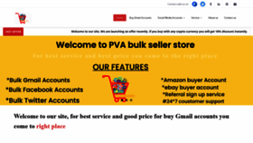 What Pvabulkseller.com website looked like in 2021 (3 years ago)