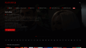 What Peliculasflix.co website looked like in 2021 (3 years ago)